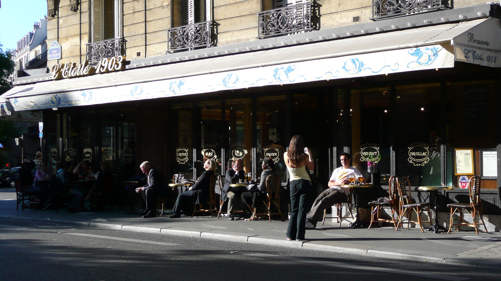 รูปถ่าย ฝรั่งเศส(France) ปารีส(Paris) ประตูชัย(Etoile and Arc de Triomphe) 2007-05 169