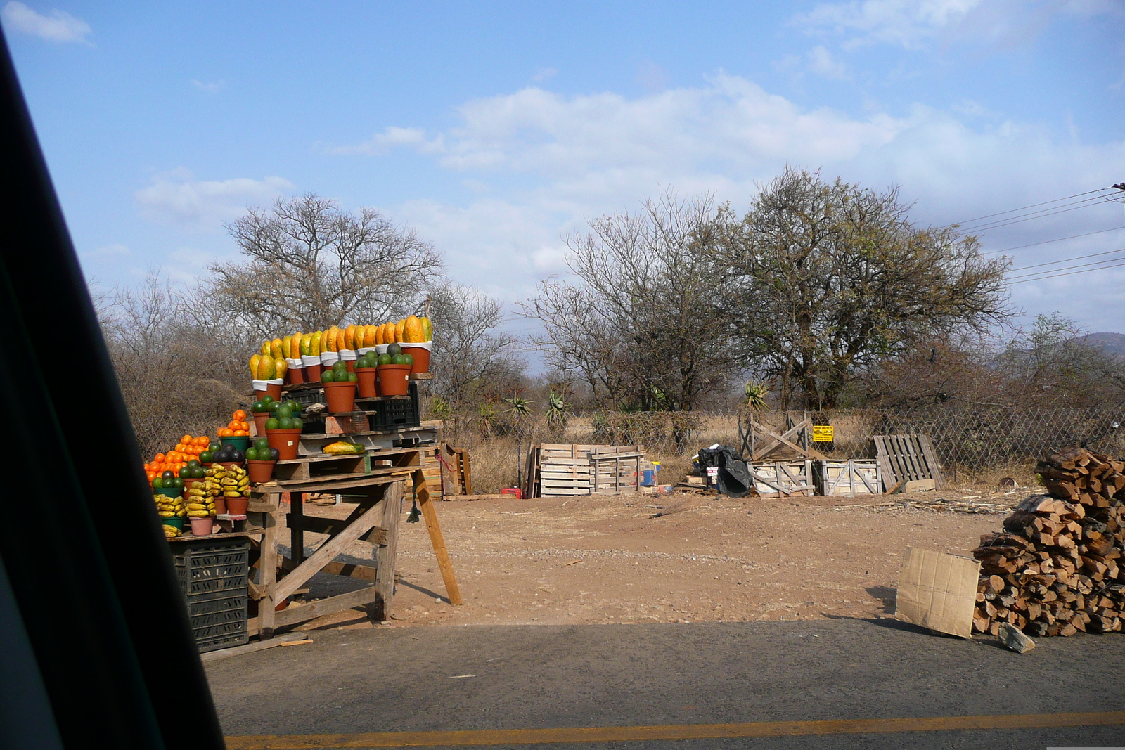รูปถ่าย แอฟริกาใต้(South Africa) ถนนจากเนลสปรุตไปมาเลเลน(Nelspruit to Malelane road) 2008-09 0