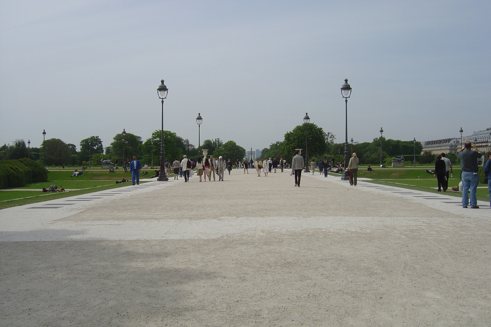 รูปถ่าย ฝรั่งเศส(France) ปารีส(Paris) สวนการูแซลแห่งลูฟวร์(Louvre Carrousel Garden) 2007-05 25