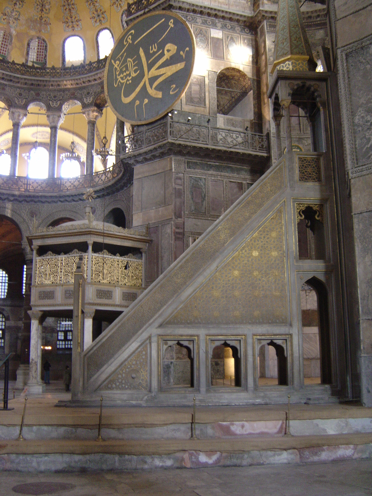 รูปถ่าย ตุรกี(Turkey) อิสตันบูล(Istanbul) อยาซอฟยา(Ayasofya) 2004-12 88