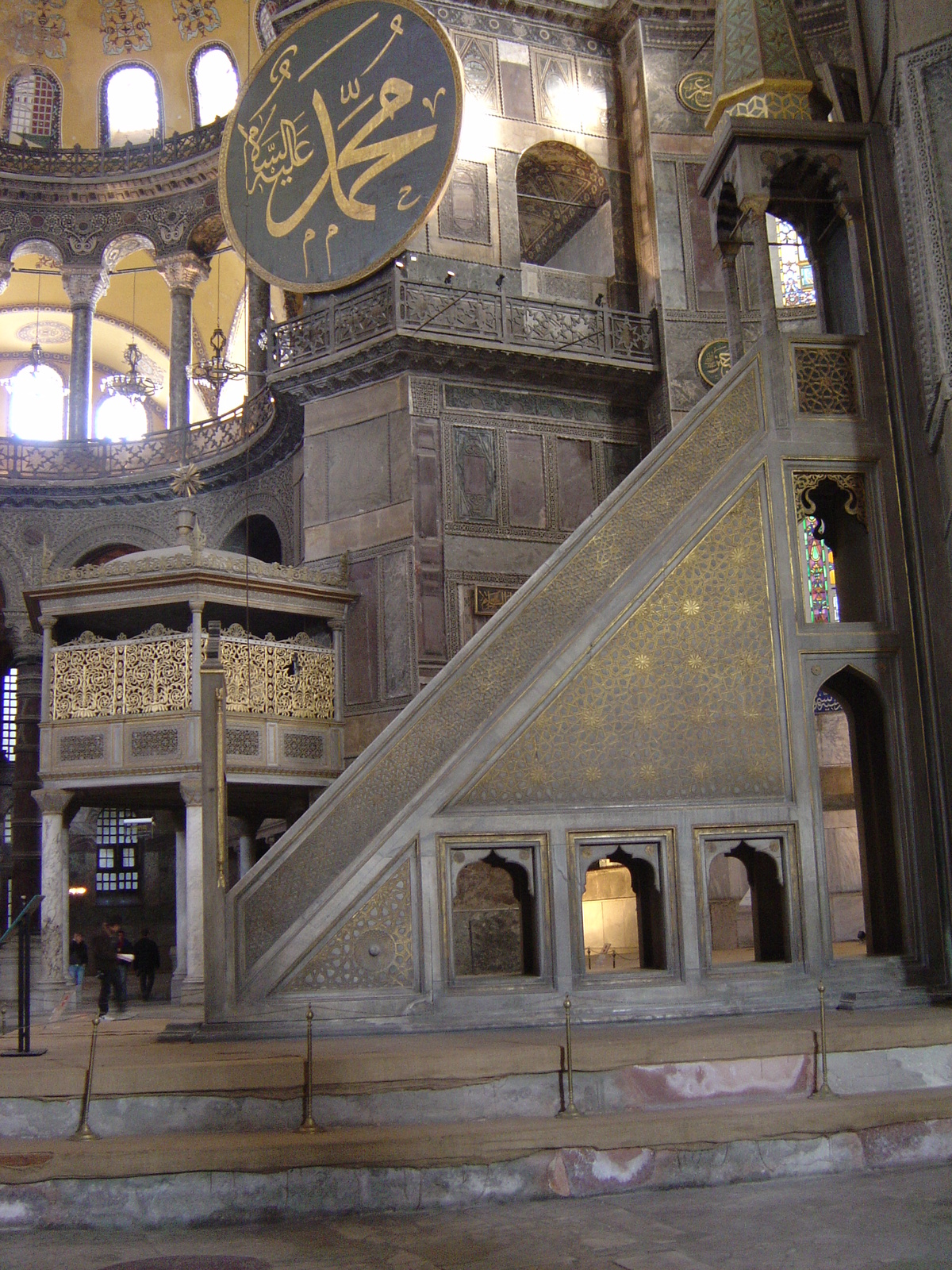 รูปถ่าย ตุรกี(Turkey) อิสตันบูล(Istanbul) อยาซอฟยา(Ayasofya) 2004-12 73