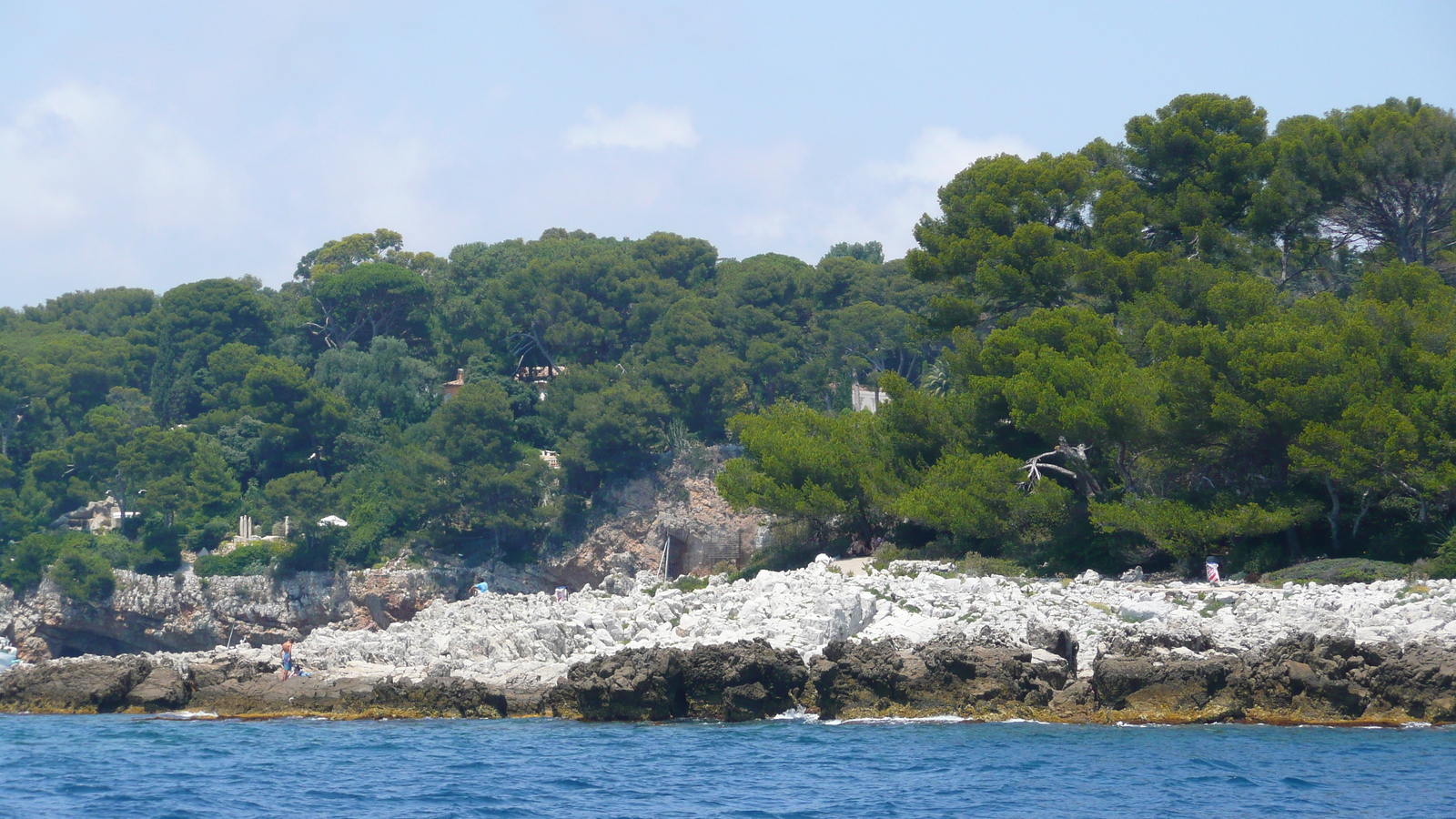 รูปถ่าย ฝรั่งเศส(France) แหลมอ็องตีบ(Cap d'Antibes) อ่าวลาการูป(Anse de la garoupe) 2007-07 22