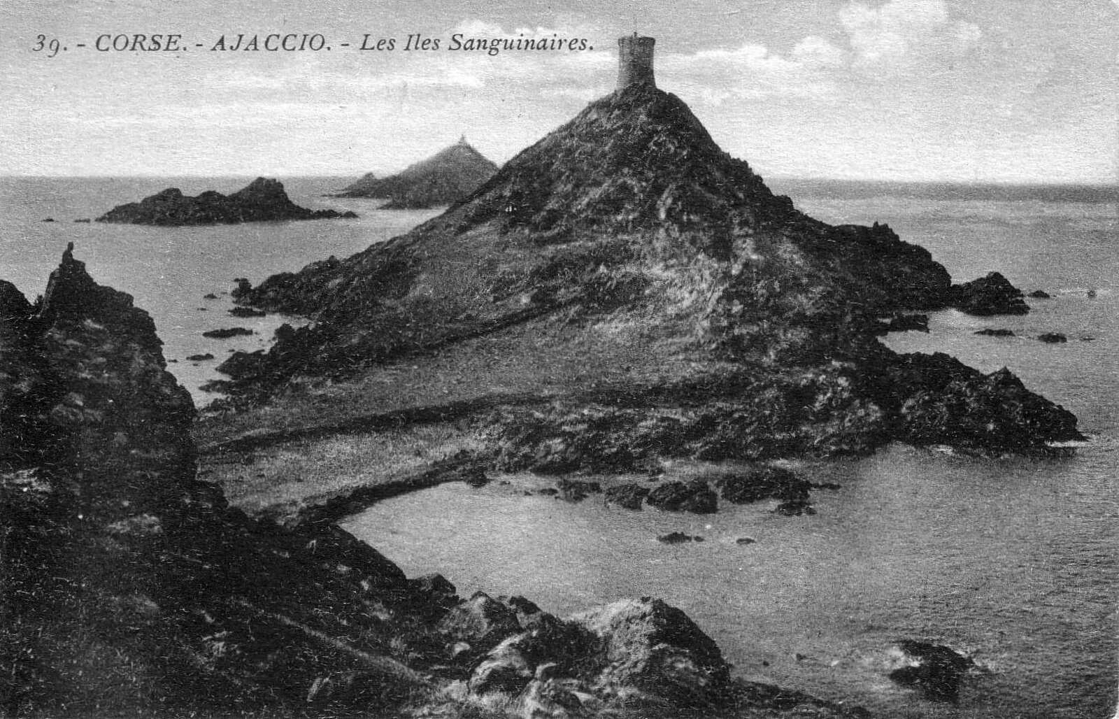 รูปถ่าย ฝรั่งเศส(France) คอร์สิคา(Corsica) โปสการ์ดเก่า(Old Postcards) 1900-01 44