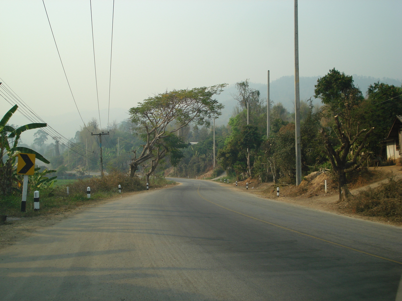 รูปถ่าย ไทย(Thailand) ถนนจากเชียงใหม่ไปปาย(Chiang Mai to Pai road) 2007-02 21