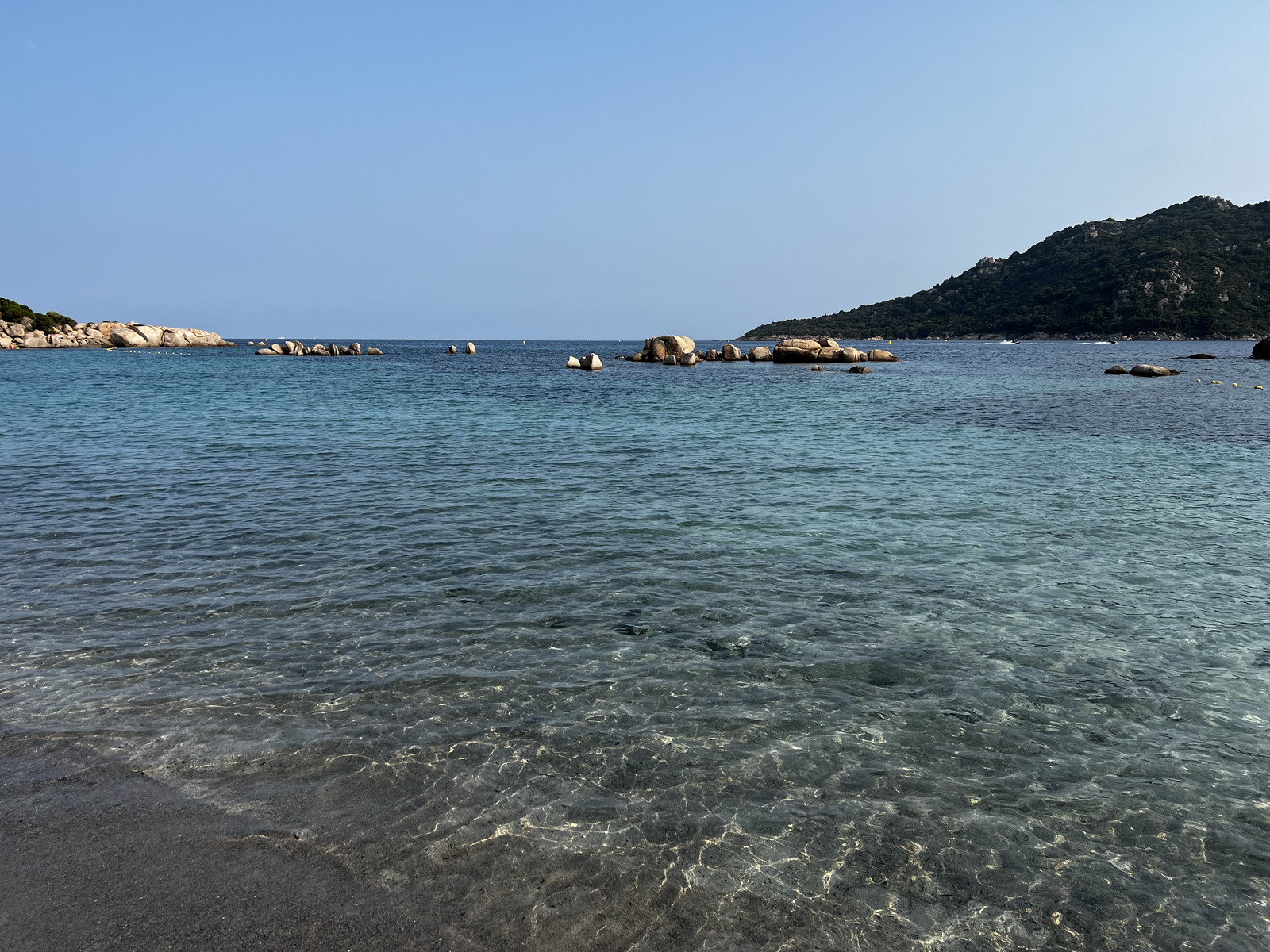 รูปถ่าย ฝรั่งเศส(France) คอร์สิคา(Corsica) หาดซันตาจูเลีย(Santa Giulia Beach) 2023-06 15