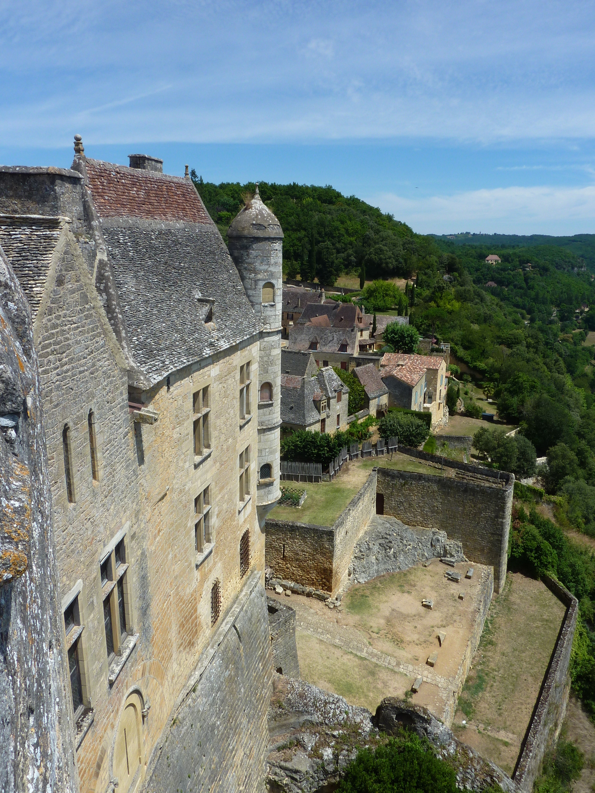 รูปถ่าย ฝรั่งเศส(France) ปราสาทเบนัก(Beynac Castle) 2009-07 71