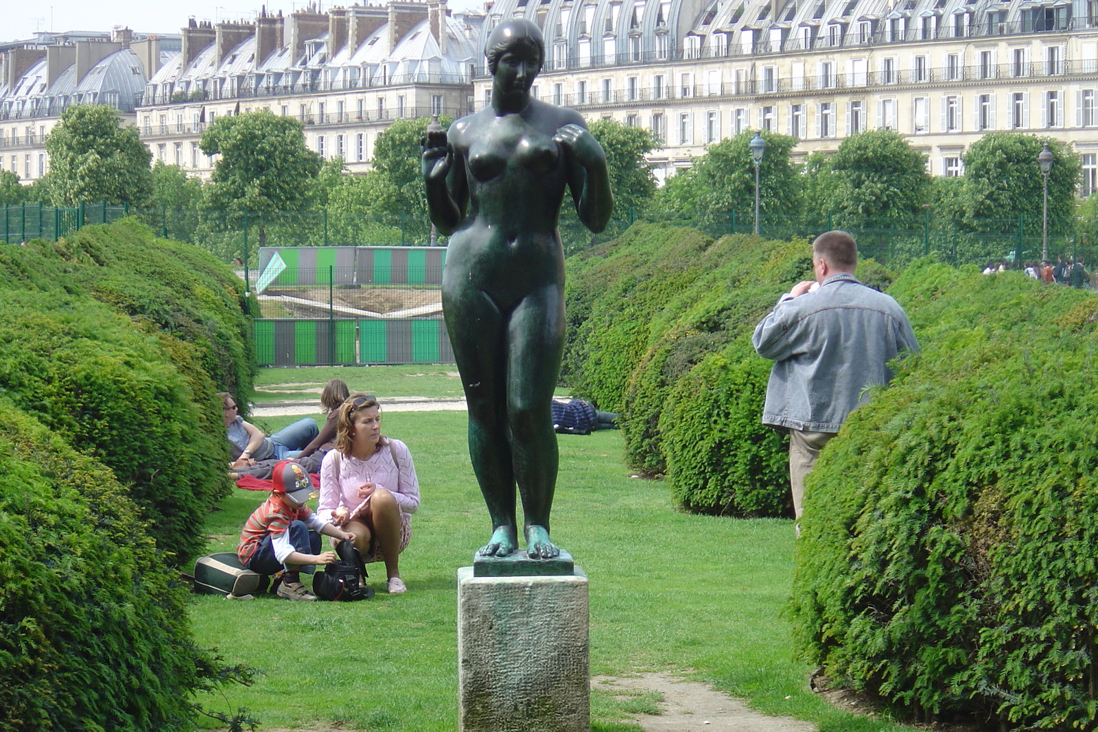 รูปถ่าย ฝรั่งเศส(France) ปารีส(Paris) สวนการูแซลแห่งลูฟวร์(Louvre Carrousel Garden) 2007-05 38