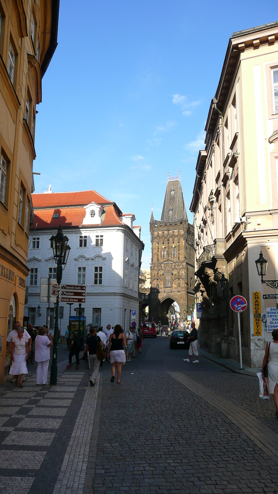 รูปถ่าย สาธารณรัฐเช็ก(Czech Republic) ปราก(Prague) เซเลทน่า(Celetna) 2007-07 15