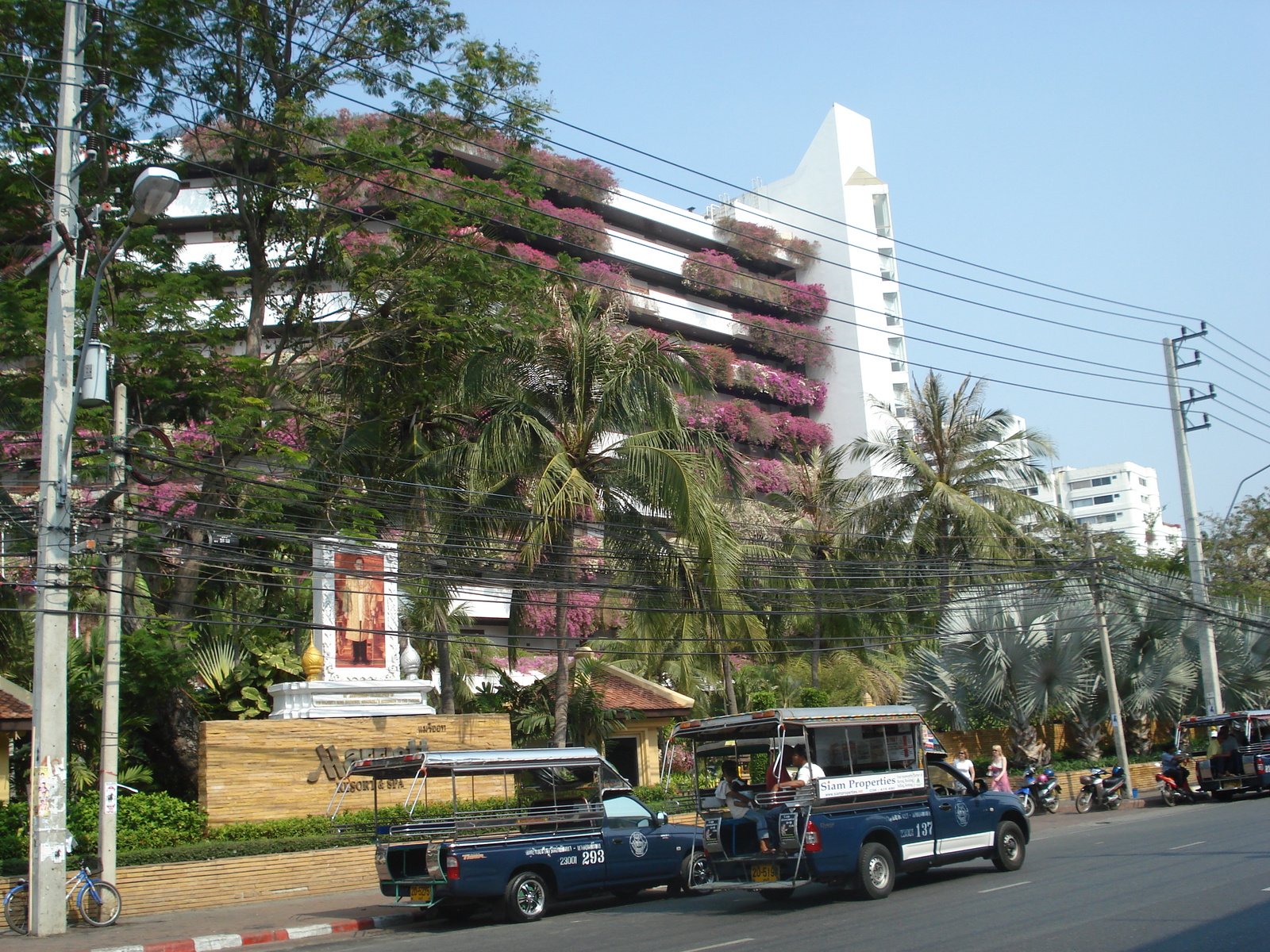รูปถ่าย ไทย(Thailand) พัทยา(Pattaya) ถนนพัทยาสาย 2(Pattaya 2nd road) 2008-01 48