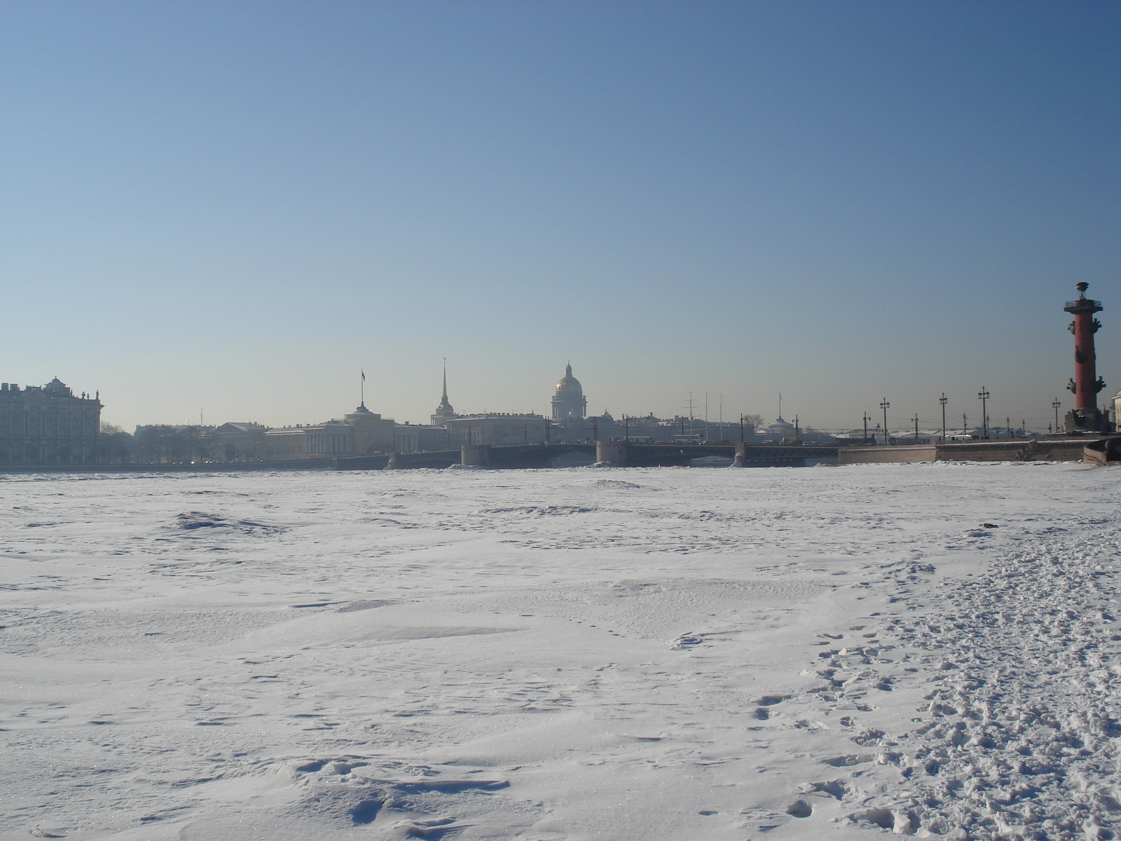 รูปถ่าย รัสเซีย(Russia) เซนต์ปีเตอร์สเบิร์ก(St Petersburg) เนวา(Neva) 2006-03 18