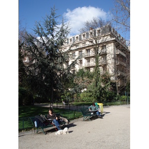 รูปถ่าย ฝรั่งเศส(France) ปารีส(Paris) สวนมงโซ(Monceau Garden) 2006-03 4