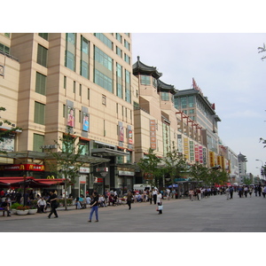 รูปถ่าย จีน(China) ปักกิ่ง(Beijing) ถนนหวังฝูจิ่ง(Wangfujing Street) 2002-05 24
