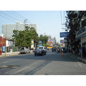รูปถ่าย ไทย(Thailand) พัทยา(Pattaya) ถนนพัทยาสาย 2(Pattaya 2nd road) 2008-01 27