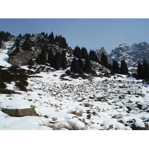 รูปถ่าย คาซัคสถาน(Kazakhstan) ซิมบูแลค(Shymbulak) 2007-03 124