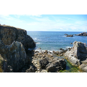 รูปถ่าย ฝรั่งเศส(France) คาบสมุทรกีเบอรง(Quiberon peninsula) แหลมแปร์โช(Pointe du Percho) 2008-07 10