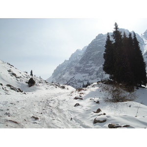 รูปถ่าย คาซัคสถาน(Kazakhstan) ซิมบูแลค(Shymbulak) 2007-03 23
