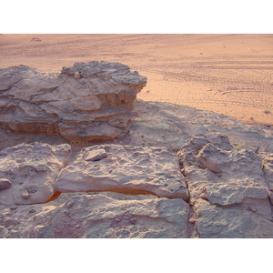 รูปถ่าย จอร์แดน(Jordan) ทะเลทรายวาดีรัม(Wadi Rum Desert) 2004-10 27