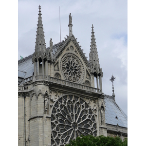 รูปถ่าย ฝรั่งเศส(France) ปารีส(Paris) มหาวิหารน็อทร์-ดาม(Notre Dame) 2007-05 52