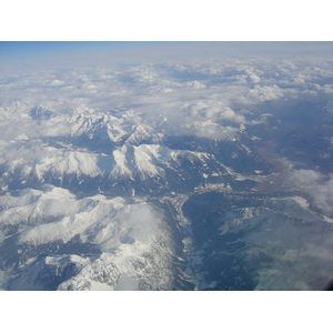 รูปถ่าย ออสเตรีย(Austria) เทืยกเขาแอลป์ (จากมิลานไปมิวนิค)(Alpes(Milan To Munich)) 2005-03 49