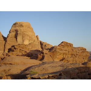 รูปถ่าย จอร์แดน(Jordan) ทะเลทรายวาดีรัม(Wadi Rum Desert) 2004-10 36