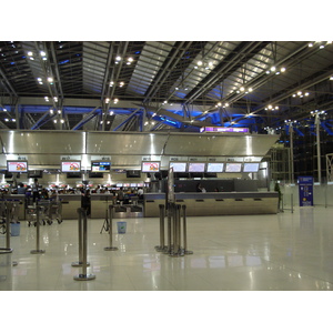 รูปถ่าย ไทย(Thailand) กรุงเทพมหานคร(Bangkok) ท่าอากาศยานสุวรรณภูมิ(Suvarnabhumi Airport) 2007-03 0