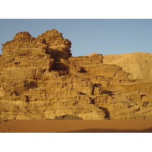 รูปถ่าย จอร์แดน(Jordan) ทะเลทรายวาดีรัม(Wadi Rum Desert) 2004-10 1