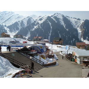 รูปถ่าย คาซัคสถาน(Kazakhstan) ซิมบูแลค(Shymbulak) 2007-03 12
