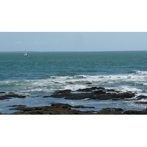 รูปถ่าย ฝรั่งเศส(France) เพรฟาย(Prefailles) จากแหลมแซ็ง-ฌีลดาไปเปรฟาย(Pointe St Gildas to Prefailles) 2007-07 70
