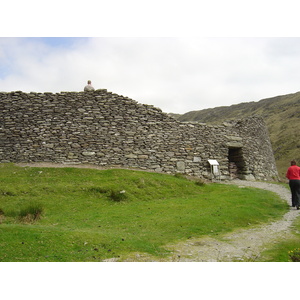 รูปถ่าย ไอร์แลนด์(Ireland) วงแหวนแห่งเคร์รี(Kerry Ring) ป้อมสเตก(Staigue Fort) 2004-05 18