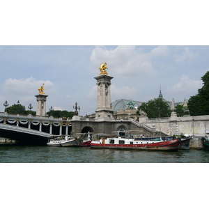 รูปถ่าย ฝรั่งเศส(France) ปารีส(Paris) เรือบรรทุกชมเมือง(Peniches Parisiennes) 2007-06 15