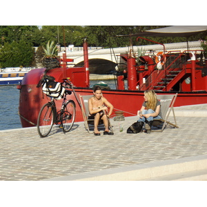 รูปถ่าย ฝรั่งเศส(France) ปารีส(Paris) ปารีสพลาจ แบร์ซี(Paris Plage Bercy) 2007-08 1