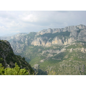 รูปถ่าย ฝรั่งเศส(France) หุบผาชันแวร์ดง(Gorges du Verdon) 2002-09 22