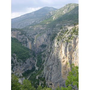 รูปถ่าย ฝรั่งเศส(France) หุบผาชันแวร์ดง(Gorges du Verdon) 2002-09 8