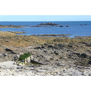 รูปถ่าย ฝรั่งเศส(France) คาบสมุทรกีเบอรง(Quiberon peninsula) แหลมกงแกล(Pointe du Conguel) 2008-07 21