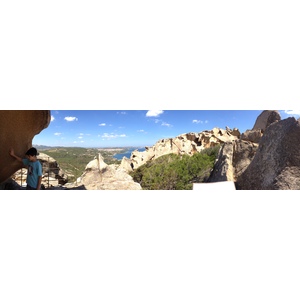 รูปถ่าย อิตาลี(Italy) ซาร์ดิเนีย(Sardinia) หินรูปหมี (รอกชาเดลลอร์โซ)(Roccia dell'Orso) 2015-06 20