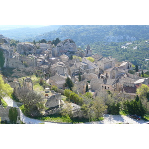 รูปถ่าย ฝรั่งเศส(France) เลส์โบเดอโพรว็องซ์(Baux de Provence) ปราสาทโบเดอโพรว็องส์(Baux de Provence Castle) 2008-04 1