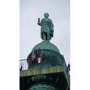 รูปถ่าย ฝรั่งเศส(France) ปารีส(Paris) จัตุรัสว็องโดม(Place Vendome) เสาว็องโดม(Colonne de Vendome) 2007-07 0