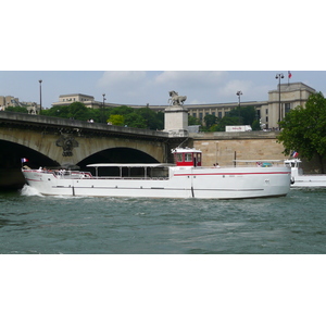 รูปถ่าย ฝรั่งเศส(France) ปารีส(Paris) เรือบรรทุกชมเมือง(Peniches Parisiennes) 2007-06 21