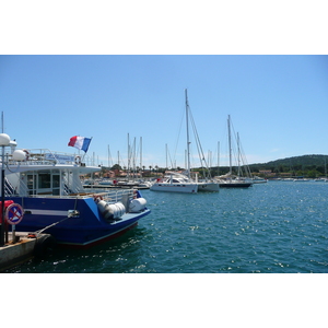 รูปถ่าย ฝรั่งเศส(France) เกาะปอร์เกอรอล(Porquerolles Island) ท่าเรือปอร์เกอรอล(Porquerolles harbour) 2008-05 31