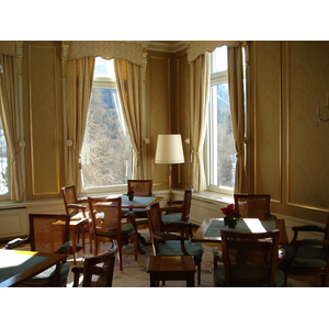 รูปถ่าย สวิสเซอร์แลนด์(Switzerland) ปองเทรซีน่า(Pontresina) โรงแรมแกรนด์โครเนนโฮฟ(Grand Hotel Kronenhof) 2007-01 8