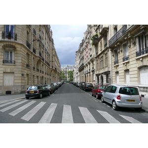รูปถ่าย ฝรั่งเศส(France) ปารีส(Paris) ถนนอ็องแปร์(Rue Ampere) 2007-06 15
