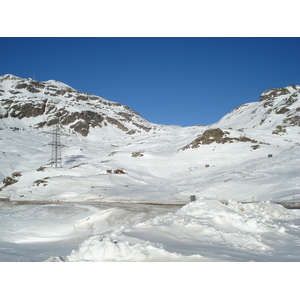 รูปถ่าย สวิสเซอร์แลนด์(Switzerland) จากปอนเตรซีนาไปลาโกเบียนโก(From Pontresina to Lago Bianco) 2007-01 13