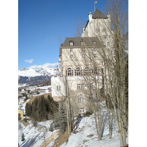 รูปถ่าย สวิสเซอร์แลนด์(Switzerland) ปองเทรซีน่า(Pontresina) โรงแรมแกรนด์โครเนนโฮฟ(Grand Hotel Kronenhof) 2007-01 20