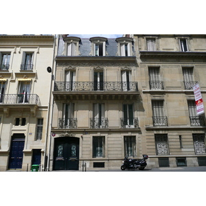 รูปถ่าย ฝรั่งเศส(France) ปารีส(Paris) ถนนอ็องแปร์(Rue Ampere) 2007-06 14