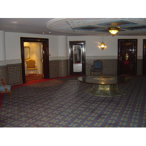 รูปถ่าย โมร็อกโก(Morocco) คาซาบลังกา(Casablanca) โรงแรมรอยัลมันซูร์ เมอริเดียน(Royal Mansour Meridien) 2004-09 22