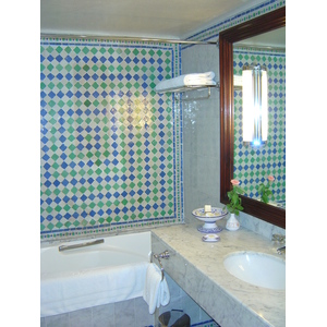 รูปถ่าย โมร็อกโก(Morocco) คาซาบลังกา(Casablanca) โรงแรมรอยัลมันซูร์ เมอริเดียน(Royal Mansour Meridien) 2004-09 23