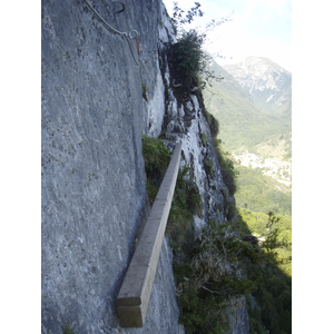 รูปถ่าย ฝรั่งเศส(France) วิคเดสโซ(Vicdessos) เส้นทางปีนผาเวียแฟร์ราตาด้านเหนือ(Via Ferrata North) 2007-08 12