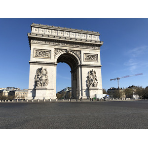 รูปถ่าย ฝรั่งเศส(France) ปารีสช่วงล็อกดาวน์(Paris lockdown) 2020-04 123