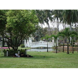 รูปถ่าย ไทย(Thailand) เชียงใหม่(Chiang Mai) ข้างในคุเมืองเชียงใหม่(Inside Canal) สวนบวกหาด(Buak Had Park) 2006-04 26