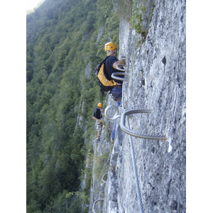 รูปถ่าย ฝรั่งเศส(France) วิคเดสโซ(Vicdessos) เส้นทางปีนผาเวียแฟร์ราตาด้านเหนือ(Via Ferrata North) 2007-08 49